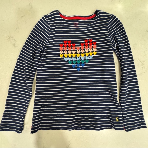 NWOT Joules Harbour Luxe Long sleeve stripe T-shirt 🩷 - Picture 3 of 9